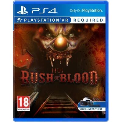 Until Dawn Rush of Blood PS4 VR Until Dawn Rush of Blood PS4 VR