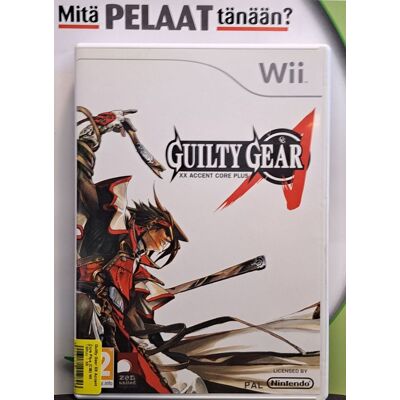 Guilty Gear XX Accent Core Plus (CIB) Wii (Käytetty) Guilty Gear XX Accent Core Plus (CIB) Wii (Käytetty)