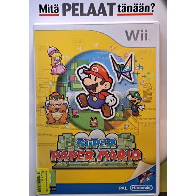 Nintendo Super Paper Mario (CIB) Wii (Käytetty) Nintendo Super Paper Mario (CIB) Wii (Käytetty)