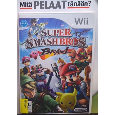Super Smash Bros. Brawl (CIB) Nintendo Wii (Käytetty) Super Smash Bros. Brawl (CIB) Nintendo Wii (Käytetty)