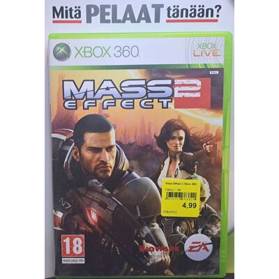 Microsoft Mass Effect 2 Xbox 360 (Käytetty) Microsoft Mass Effect 2 Xbox 360 (Käytetty)