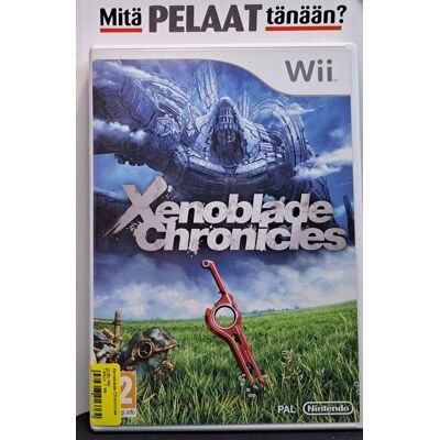 Xenoblade Chronicles (CIB) Nintendo Wii (Käytetty) Xenoblade Chronicles (CIB) Nintendo Wii (Käytetty)