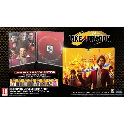 Yakuza: Like A Dragon Day Ichi Steelbook Edition Xbox One Series X Yakuza: Like A Dragon Day Ichi Steelbook Edition Xbox One Series X