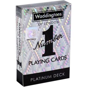 Winning Moves: Waddingtons No.1 - Platinum Playing Cards (35521) Winning Moves: Waddingtons No.1 - Platinum Playing Cards (35521)