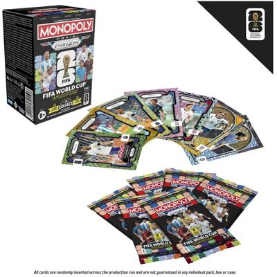 Hasbro Monopoly Panini Prizm: FIFA World Cup 2026: Booster Pack (English Hasbro Monopoly Panini Prizm: FIFA World Cup 2026: Booster Pack (English