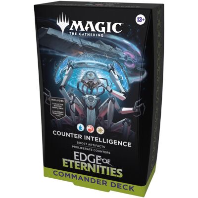 MTG Magic Edge of Eternities Commander Deck Counter Intelligence MTG Magic Edge of Eternities Commander Deck Counter Intelligence