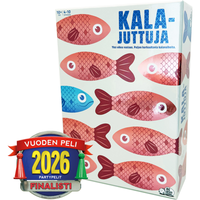 Kalajuttuja -seurapeli (suomeksi) Kalajuttuja -seurapeli (suomeksi)