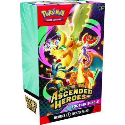 Pokemon Mega Evolution 2.5 Ascended Heroes Booster Bundle Pokemon Mega Evolution 2.5 Ascended Heroes Booster Bundle