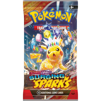 Pokemon Scarlet & Violet 8 Surging Sparks Booster Pack Pokemon Scarlet & Violet 8 Surging Sparks Booster Pack