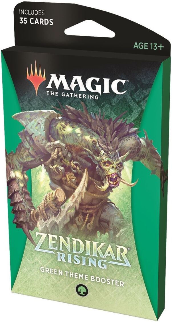 MTG Magic Zendikar Rising Theme Booster Green