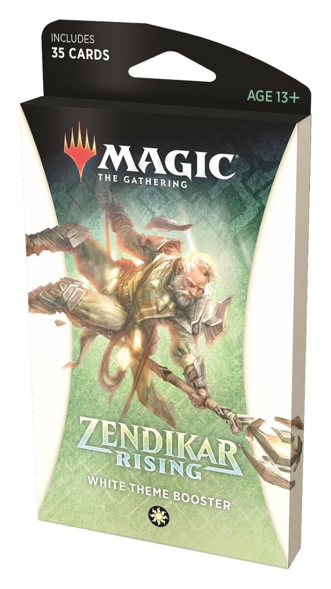 MTG Magic Zendikar Rising Theme Booster White