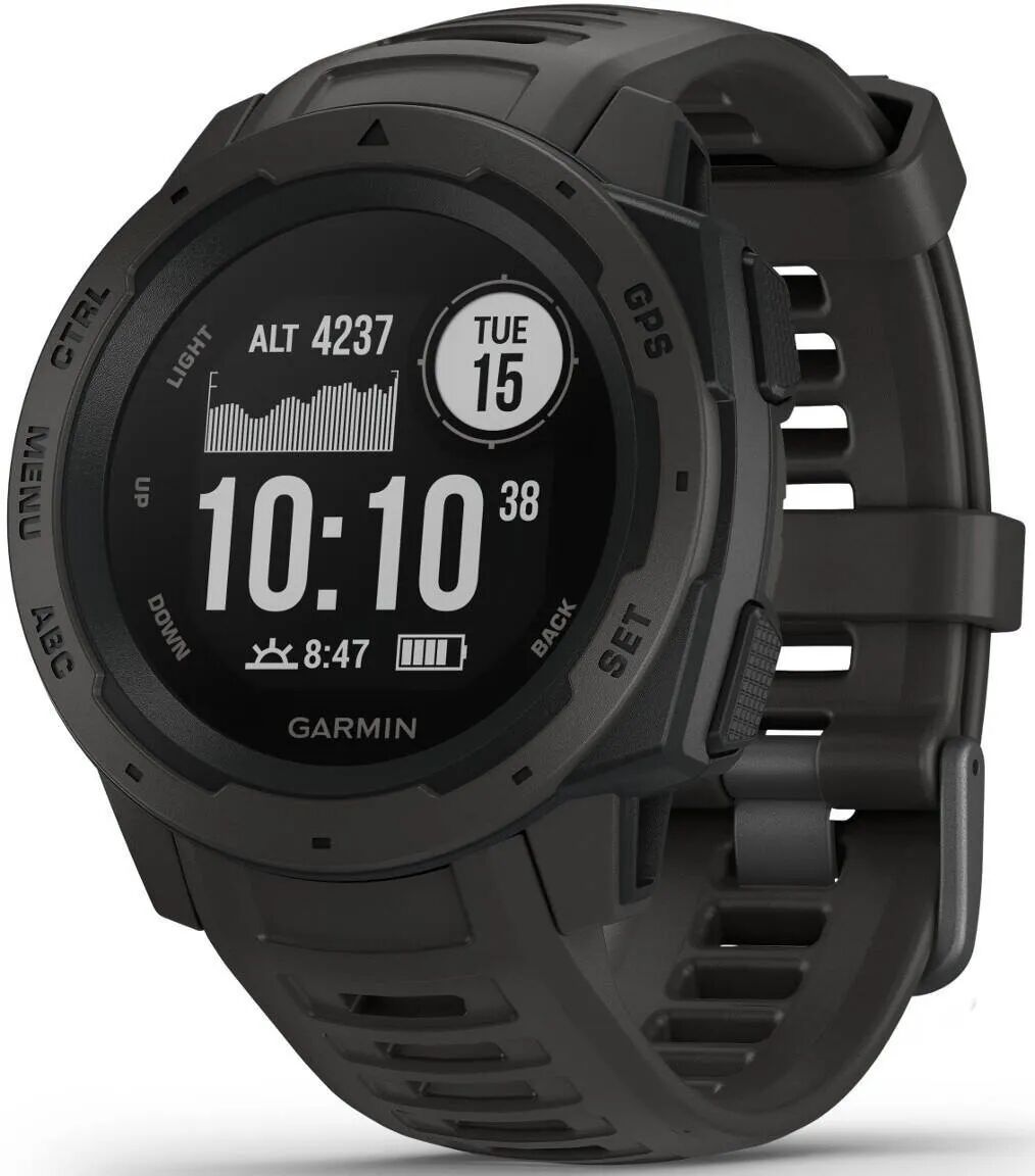 Garmin Instinct grafiitinharmaa 010-02064-00  - unisex Garmin Instinct grafiitinharmaa 010-02064-00  - unisex