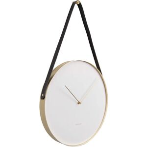 Karlsson Belt KA5767WH seinäkello 34 cm Karlsson Belt KA5767WH seinäkello 34 cm