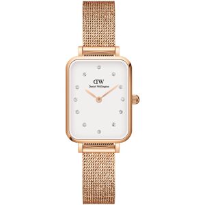 Daniel Wellington Quadro Pressed Melrose Lumine Rose Gold White DW00100527 Daniel Wellington Quadro Pressed Melrose Lumine Rose Gold White DW00100527