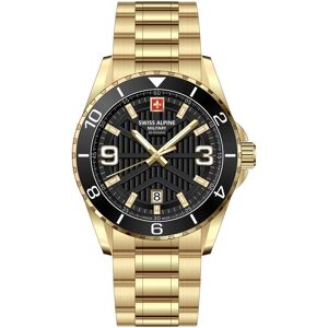 Swiss Alpine Military Sentinel Gold Black 7073.1117 Swiss Alpine Military Sentinel Gold Black 7073.1117