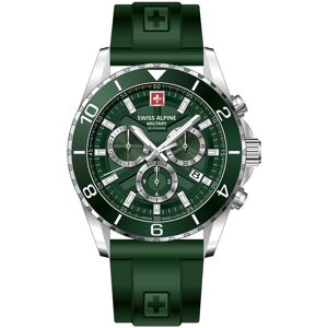 Swiss Alpine Military Sentinel Chronograph PU green 7073.9834 Swiss Alpine Military Sentinel Chronograph PU green 7073.9834