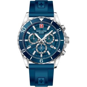 Swiss Alpine Military Sentinel Chronograph PU blue 7073.9835 Swiss Alpine Military Sentinel Chronograph PU blue 7073.9835