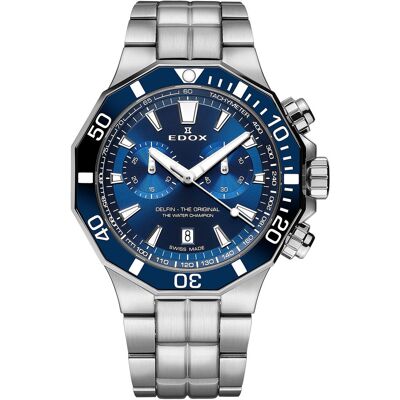 Edox Delfin The Original Chronograph 10112-3BUM-BUIN Edox Delfin The Original Chronograph 10112-3BUM-BUIN