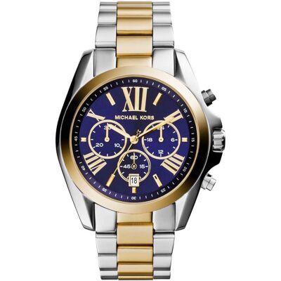 Michael Kors MK5976 Bradshaw Blue Dial Two Tone Michael Kors MK5976 Bradshaw Blue Dial Two Tone