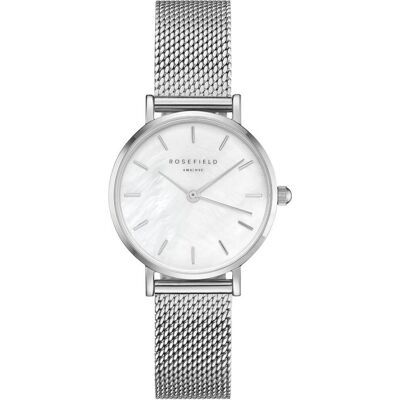 Rosefield 26WS-266 The Small Edit White - Silver Rosefield 26WS-266 The Small Edit White - Silver