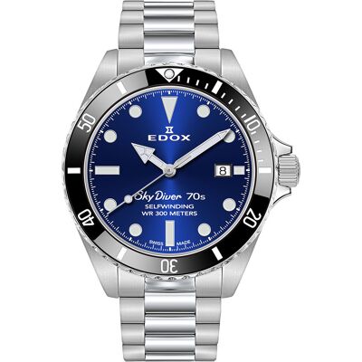 Edox SkyDiver 70s Date Automatic 80115 3N1M BUIN Edox SkyDiver 70s Date Automatic 80115 3N1M BUIN