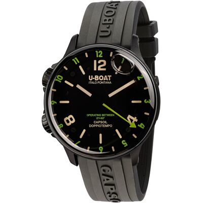 U-BOAT Capsoil Doppiotempo 45 mm DLC Green Rehaut 8840/B U-BOAT Capsoil Doppiotempo 45 mm DLC Green Rehaut 8840/B