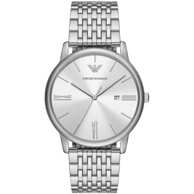 Giorgio Armani Emporio Armani Minimalist Silver 3-hands AR11599 Giorgio Armani Emporio Armani Minimalist Silver 3-hands AR11599