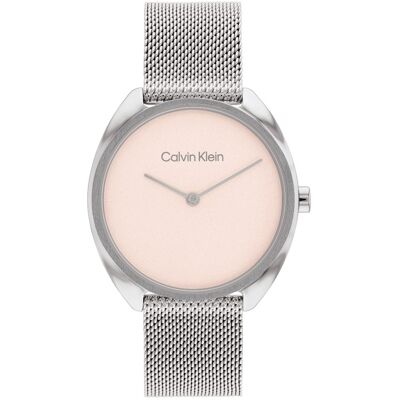 Calvin Klein Adorn silver blush mesh 25200269 Calvin Klein Adorn silver blush mesh 25200269