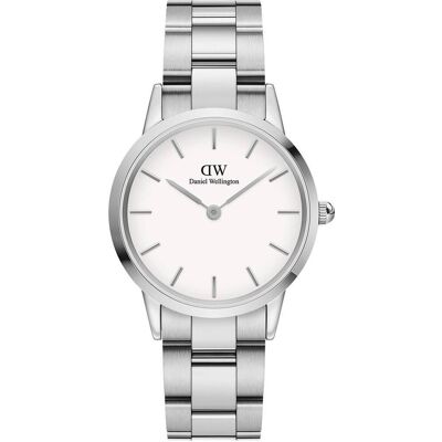 Daniel Wellington Iconic Link 32 Silver White DW00100205 Daniel Wellington Iconic Link 32 Silver White DW00100205