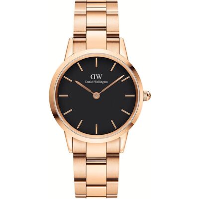 Daniel Wellington Iconic Link 32 Rose Gold Black DW00100212 Daniel Wellington Iconic Link 32 Rose Gold Black DW00100212