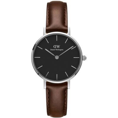 Daniel Wellington Classic Petite Bristol Silver Black 28mm DW00100233 Daniel Wellington Classic Petite Bristol Silver Black 28mm DW00100233