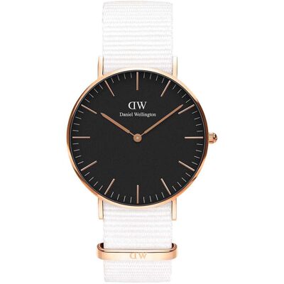 Daniel Wellington Classic Dover Rose Black 36mm DW00100310 Daniel Wellington Classic Dover Rose Black 36mm DW00100310