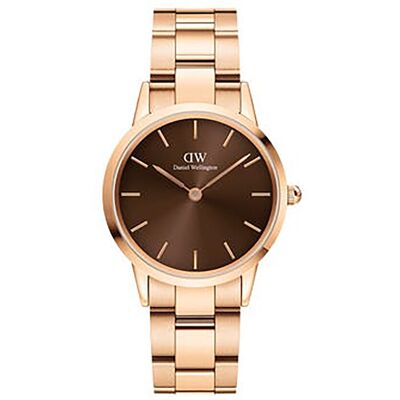 Daniel Wellington Iconic Link Amber 36 mm Rose Gold DW00100461 Daniel Wellington Iconic Link Amber 36 mm Rose Gold DW00100461