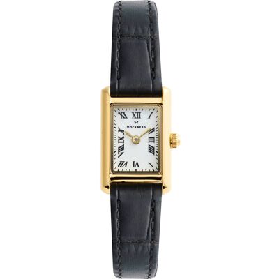 Mockberg Timeless Leather Petite Gold MB2355 Mockberg Timeless Leather Petite Gold MB2355