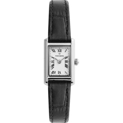 Mockberg Timeless Leather Petite Steel MB2356 Mockberg Timeless Leather Petite Steel MB2356