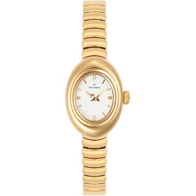 Mockberg Belle Oval Petite Gold kello MB1416 Mockberg Belle Oval Petite Gold kello MB1416