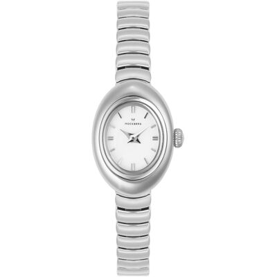 Mockberg Belle Oval Petite Steel kello MB1417 Mockberg Belle Oval Petite Steel kello MB1417