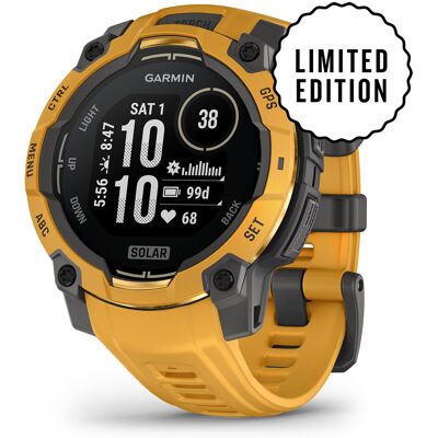 Garmin Instinct 3 45mm Solar Sunburst Limited Edition 010-02934-02 1x Kirk, 1x Pink, 1xSin Garmin Instinct 3 45mm Solar Sunburst Limited Edition 010-02934-02 1x Kirk, 1x Pink, 1xSin