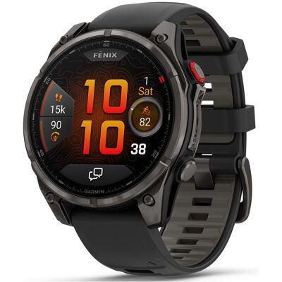 Garmin Fenix 8 Pro 47mm Amoled LTE Sapphire Carbon Gray Titanium-Black 010-03198-01 1x Kirk, 1x Pink, 1xSin Garmin Fenix 8 Pro 47mm Amoled LTE Sapphire Carbon Gray Titanium-Black 010-03198-01 1x Kirk, 1x Pink, 1xSin