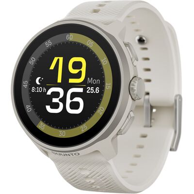 Suunto Run Frost Gray silikonirannekkeella 1x Kirk, 1x Pink, 1xSin Suunto Run Frost Gray silikonirannekkeella 1x Kirk, 1x Pink, 1xSin