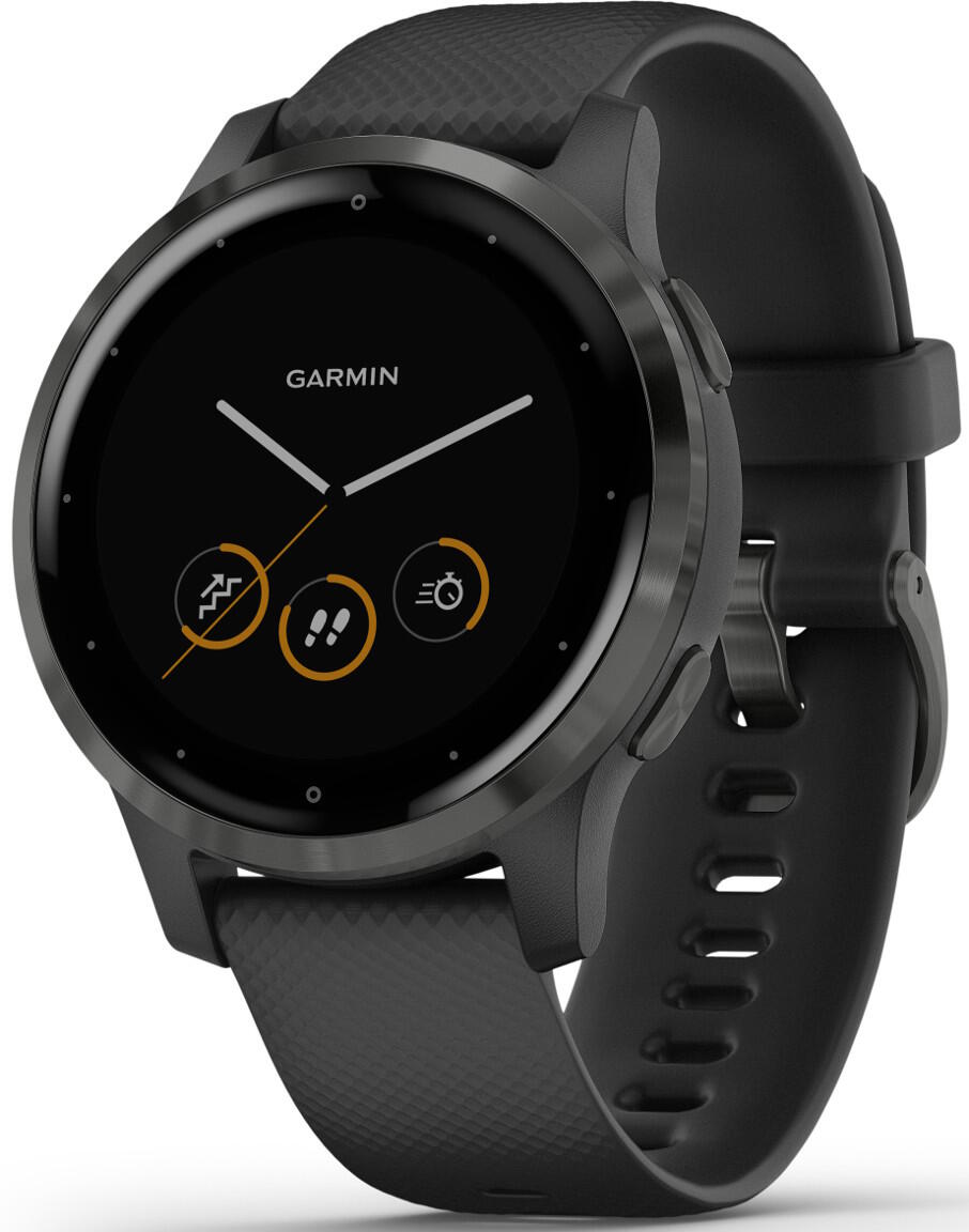 Garmin Vivoactive 4S PVD Black and Slate GPS-älykello 010-02172-12  - unisex Garmin Vivoactive 4S PVD Black and Slate GPS-älykello 010-02172-12  - unisex
