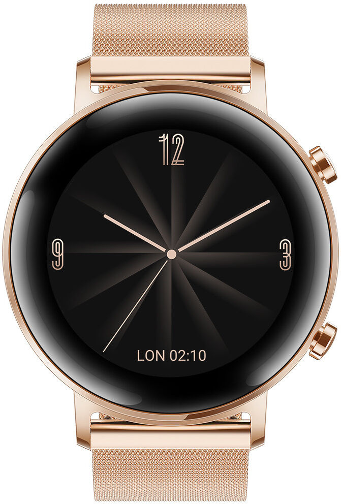 Huawei Watch GT2 (42mm) Gold metal strap älykello 55024610 Huawei Watch GT2 (42mm) Gold metal strap älykello 55024610