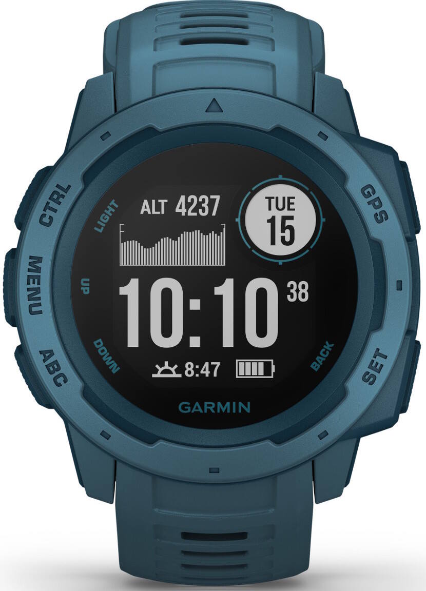 Garmin Instinct Lakeside Blue 010-02064-04  - unisex Garmin Instinct Lakeside Blue 010-02064-04  - unisex