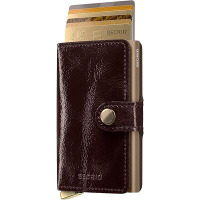 Secrid Premium Miniwallet Naplak Mahogany+ Naplak Mahogany Secrid Premium Miniwallet Naplak Mahogany+ Naplak Mahogany