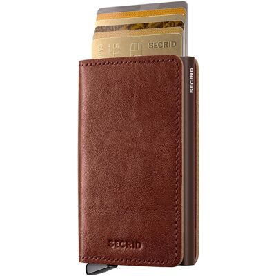 Secrid Premium Slimwallet Basco Brown+ Basco Brown Secrid Premium Slimwallet Basco Brown+ Basco Brown