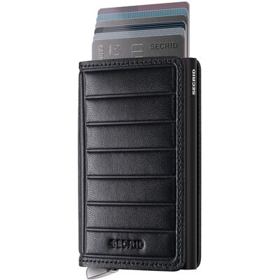 Secrid Premium Slimwallet Emboss Lines Black+ Emboss Lines Black Secrid Premium Slimwallet Emboss Lines Black+ Emboss Lines Black