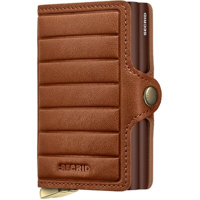 Secrid Premium Twinwallet Emboss Lines Cognac+ Emboss Lines Cognac Secrid Premium Twinwallet Emboss Lines Cognac+ Emboss Lines Cognac