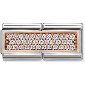 Nomination Rose Gold double 430731-01 Rose zircon Nomination Rose Gold double 430731-01 Rose zircon