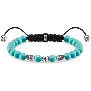 Thomas Sabo turquoise skull rannekoru A1945-504-17-L22V Thomas Sabo turquoise skull rannekoru A1945-504-17-L22V