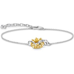 Thomas Sabo crown kullanvärinen rannekoru A1982-849-14-L19V Thomas Sabo crown kullanvärinen rannekoru A1982-849-14-L19V